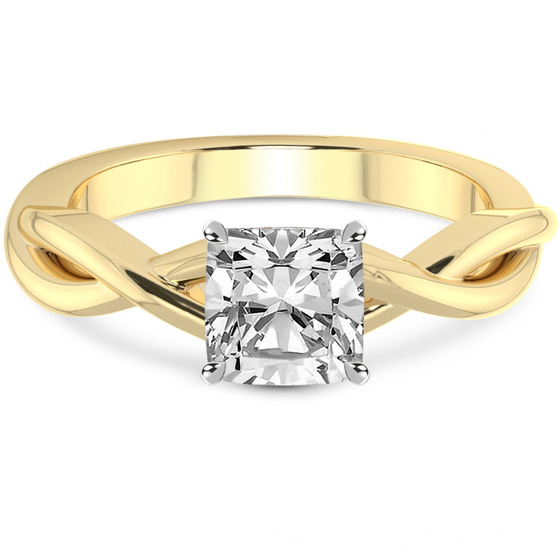 Evermore Solitaire Lab Diamond Ring
