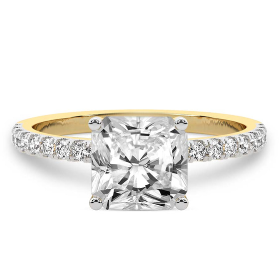 Venetia Half Eternity Lab Diamond Ring