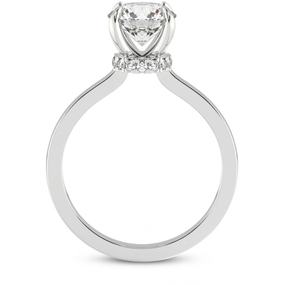 Mystic Secret Halo Lab Diamond Ring