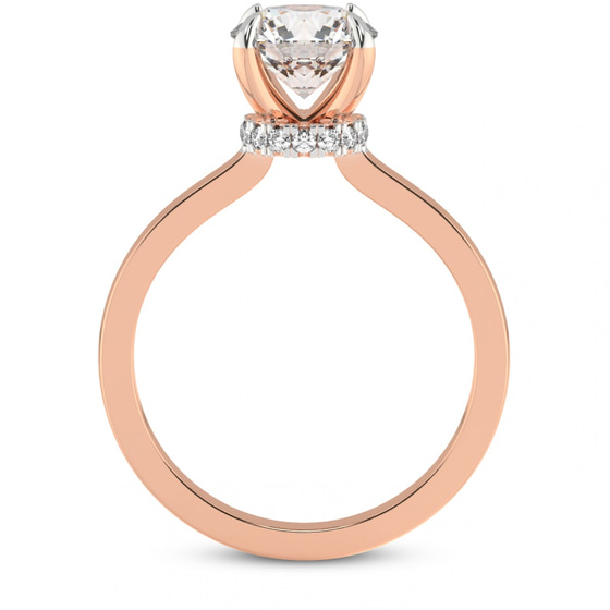 Mystic Secret Halo Lab Diamond Ring