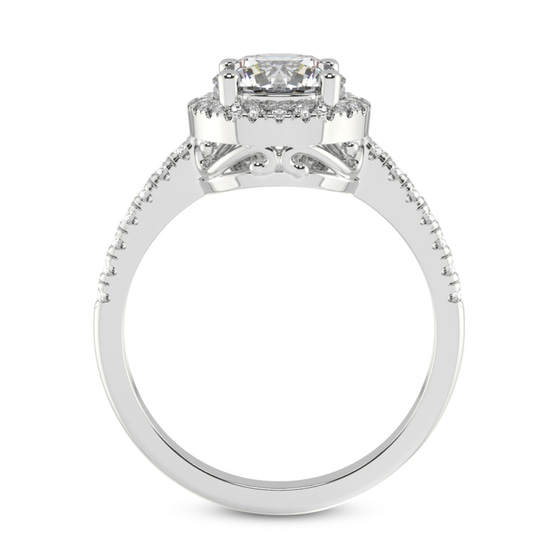 Anastasia Halo Lab Diamond Ring