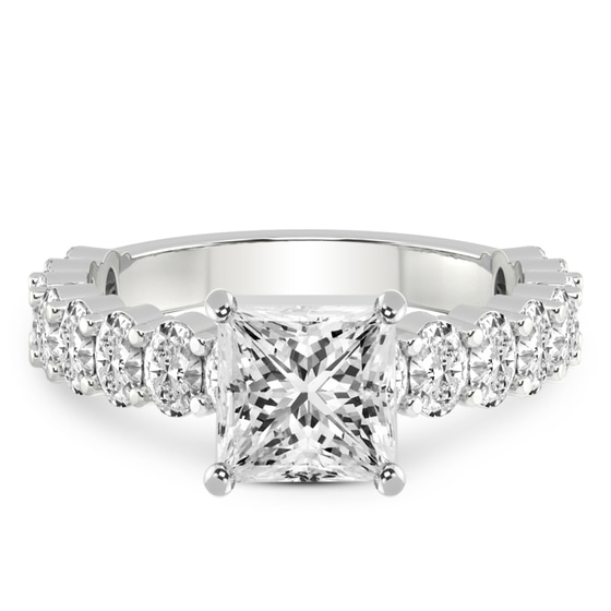 Lillian Side Oval Lab Diamond Eternity Ring