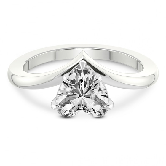 Janes Chevron Lab Diamond Ring