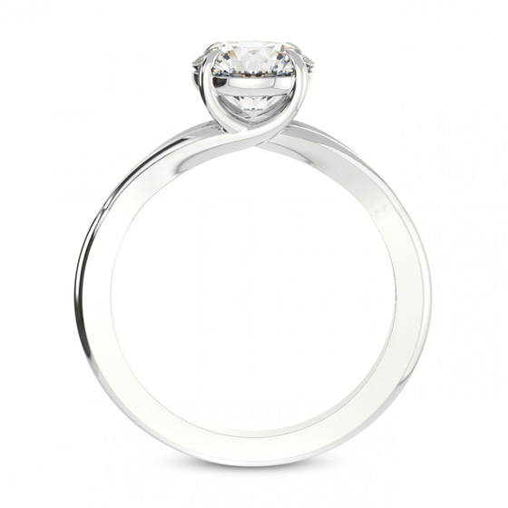 Cynthia Split Shank Lab Diamond Ring