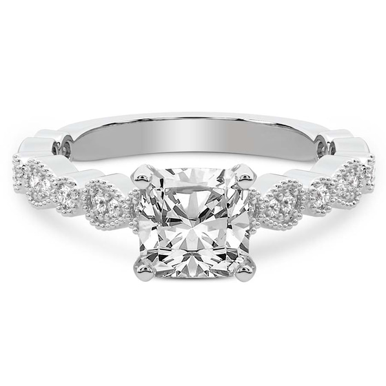 Filippa Milgrain Lab Diamond Ring
