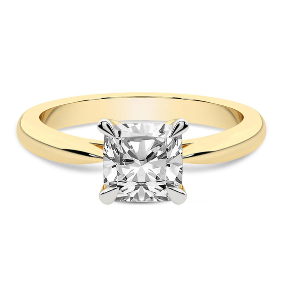 Azalea Classic Solitaire 2mm Lab Diamond Ring