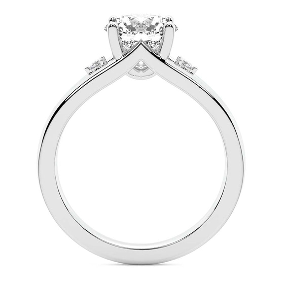 Erica Swan Split Shank Lab Diamond Ring
