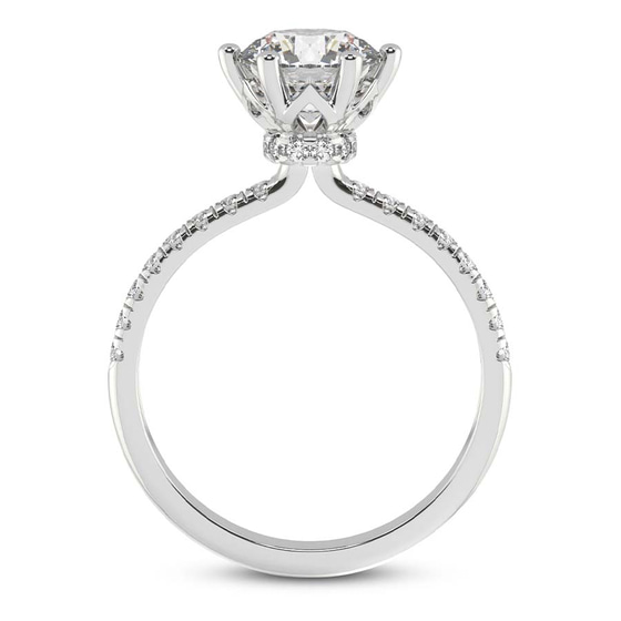 Olivia Secret Halo Lab Diamond Ring