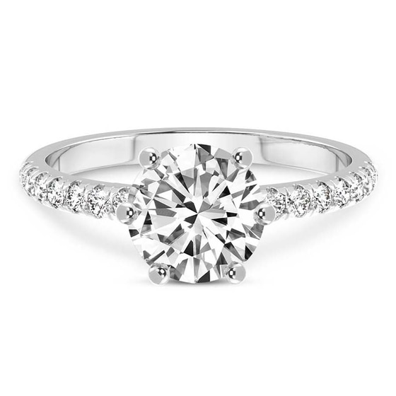 Olivia Secret Halo Lab Diamond Ring