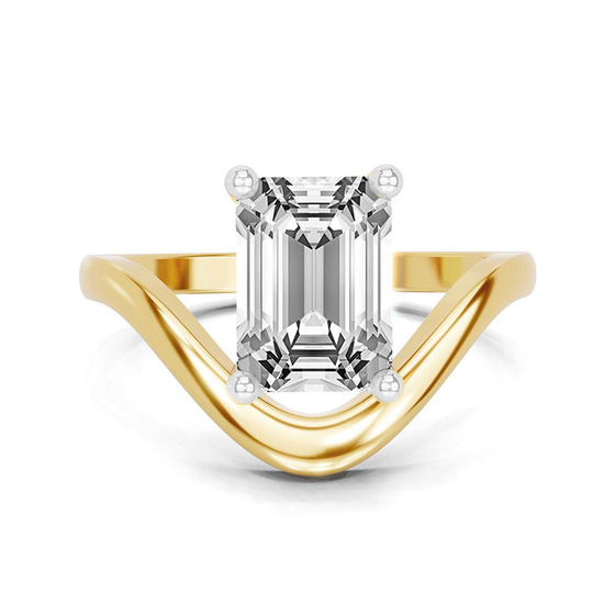 Eden Crest Lab Diamond Ring front view