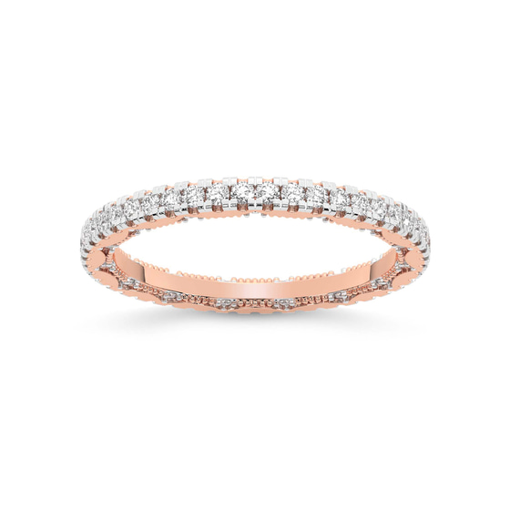 Anais Wedding Band front view