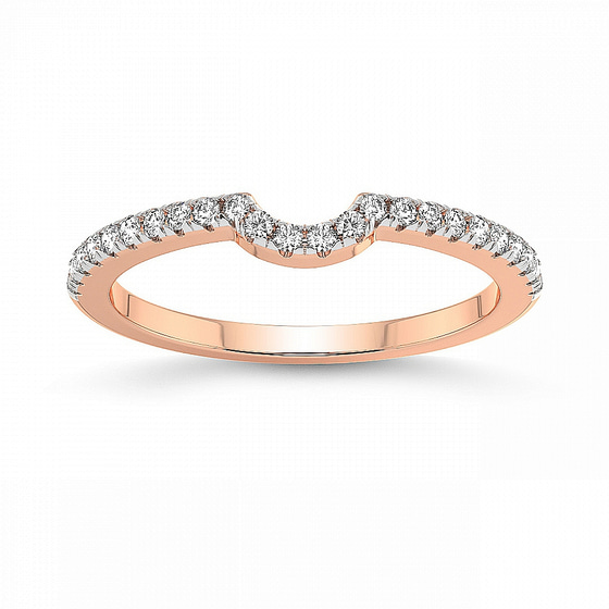 Aya Wedding Band front view