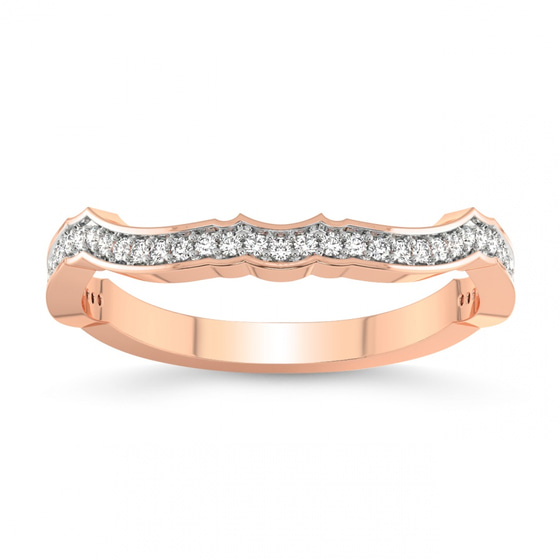 Audra Wedding Band front view