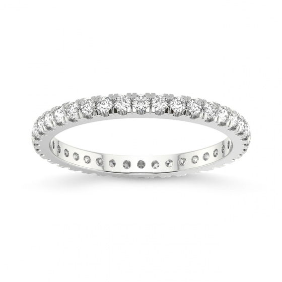 Maya Wedding Band front view