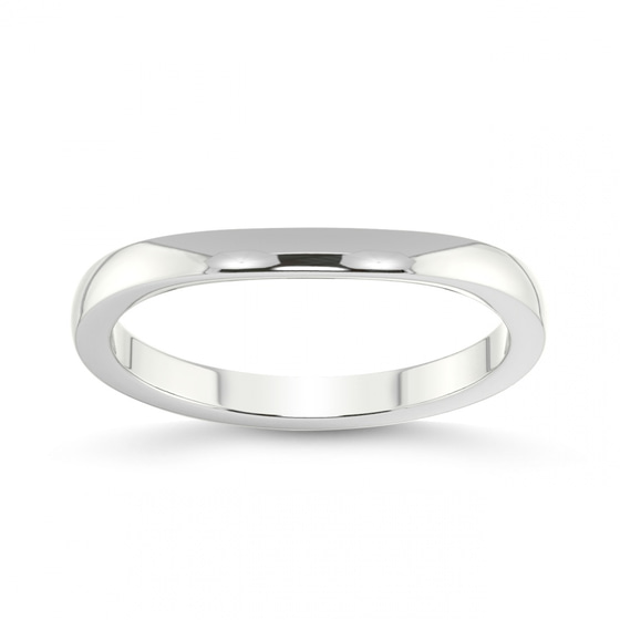 Cari Wedding Band front view