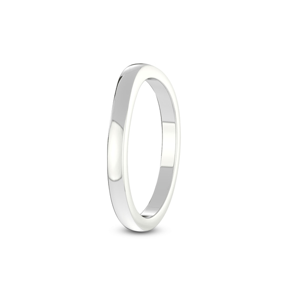 Cari Wedding Band left view