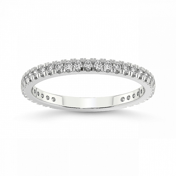 Olga Wedding Band front view