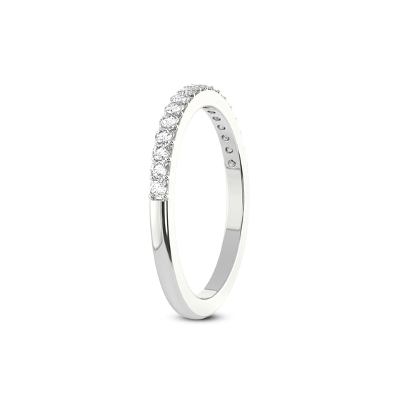 Chloe Wedding Band left view