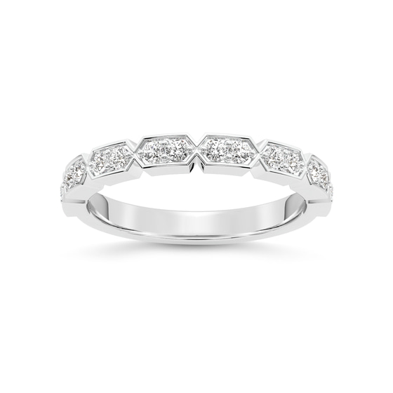 Lara Wedding Band front view