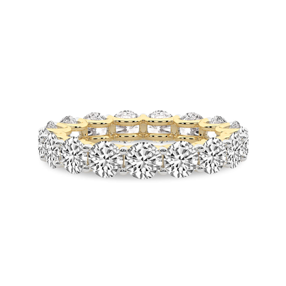 Neveah Round Lab Diamond Eternity Ring front view
