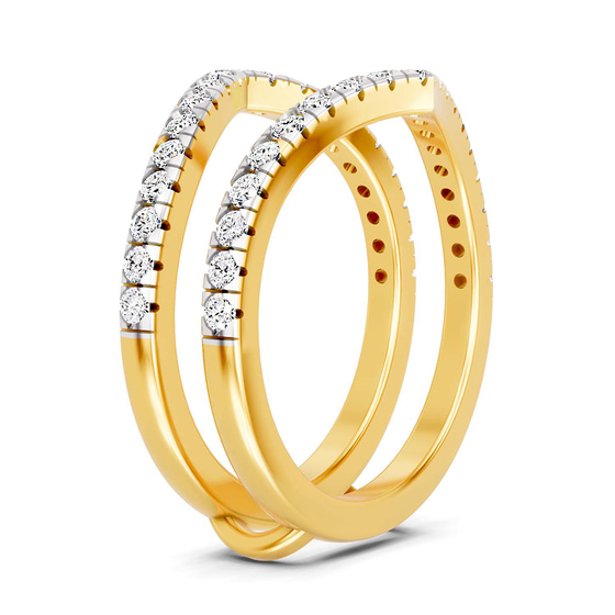 Mirea Guard Ring left view