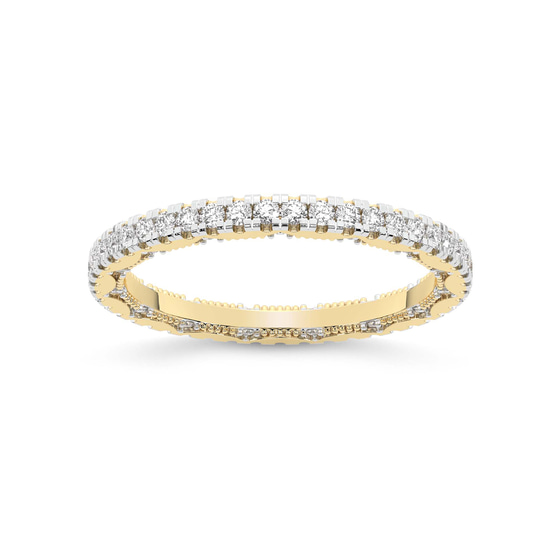 Anais Wedding Band front view
