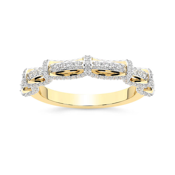 lise Wedding Band front view