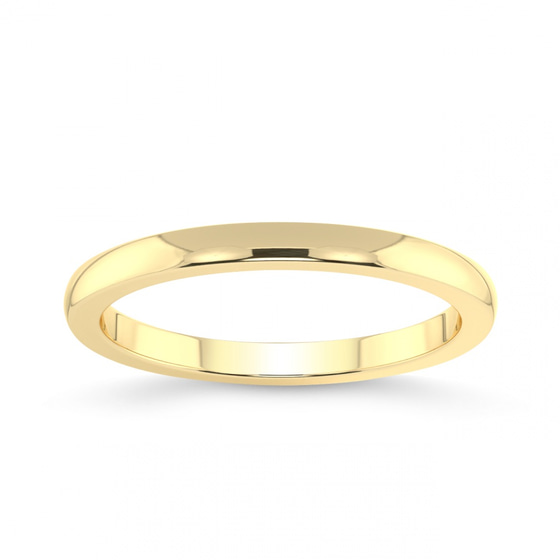 Lia Classic Wedding Band front view
