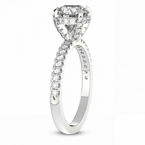 Serena Eternity Lab Diamond Ring left view