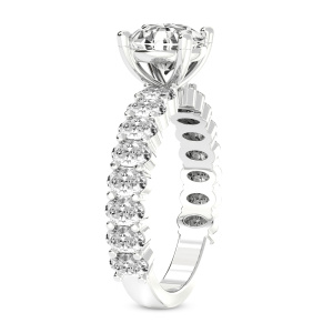 Lillian Side Oval Lab Diamond Eternity Ring left view