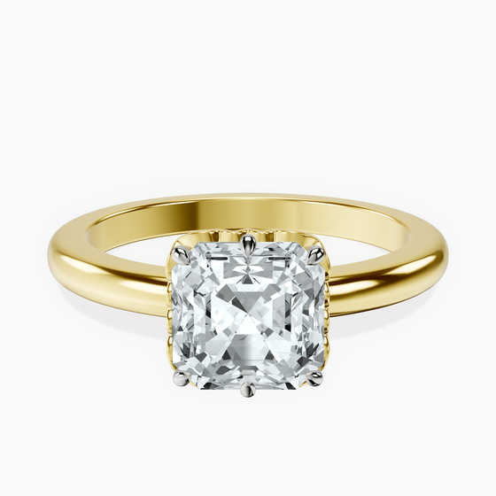 Malissa Solitaire Lab Diamond Ring front view