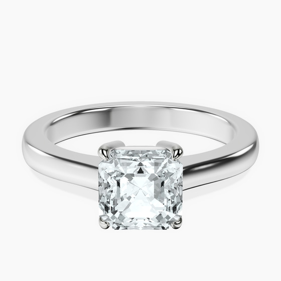 Demi Four Prong Lab Diamond Ring front view