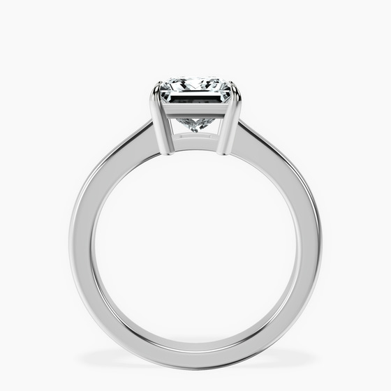 Demi Four Prong Lab Diamond Ring left view