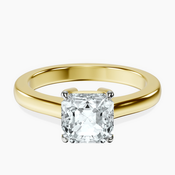 Demi Four Prong Lab Diamond Ring front view