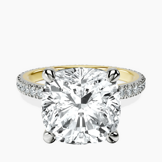 Claire Full Eternity Lab Diamond Ring front view
