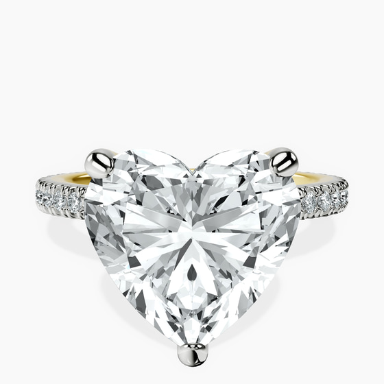 Claire Full Eternity Lab Diamond Ring front view