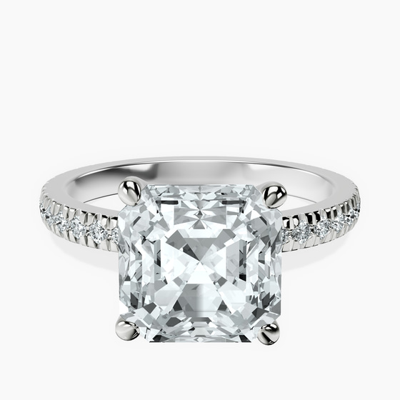 Emily Eternity Lab Diamond Ring front view