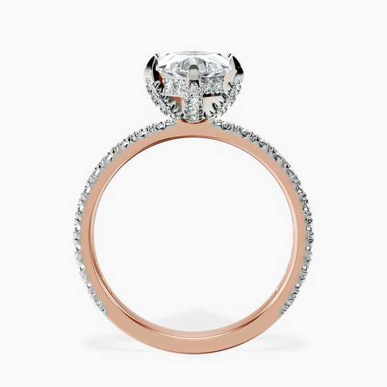 Kylie Eternity Lab Diamond Ring left view