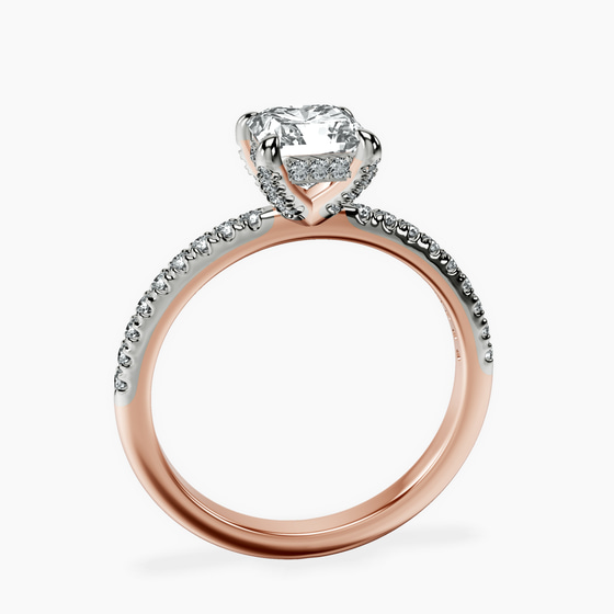 Serena Eternity Lab Diamond Ring left view