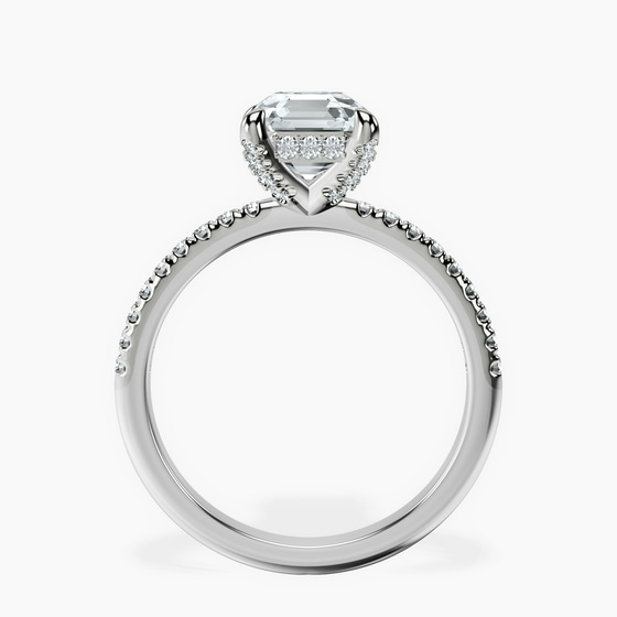 Serena Eternity Lab Diamond Ring left view