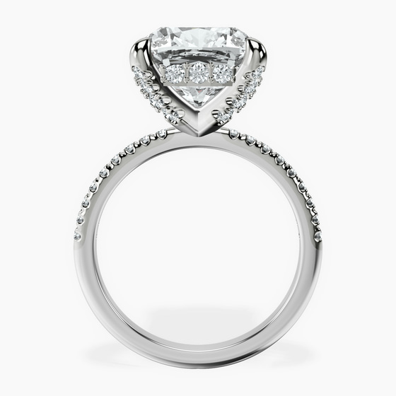 Serena Eternity Lab Diamond Ring left view