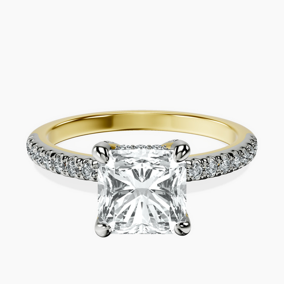 Serena Eternity Lab Diamond Ring front view