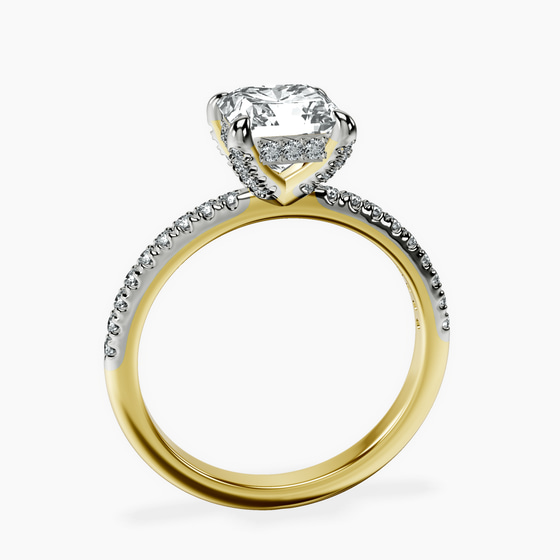 Serena Eternity Lab Diamond Ring left view