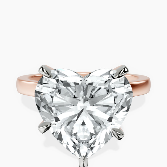 Mystic Secret Halo Lab Diamond Ring front view