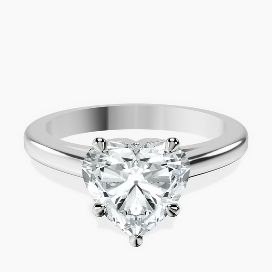 Siran Secret Halo Lab Diamond Ring front view
