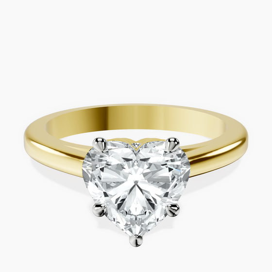 Siran Secret Halo Lab Diamond Ring front view