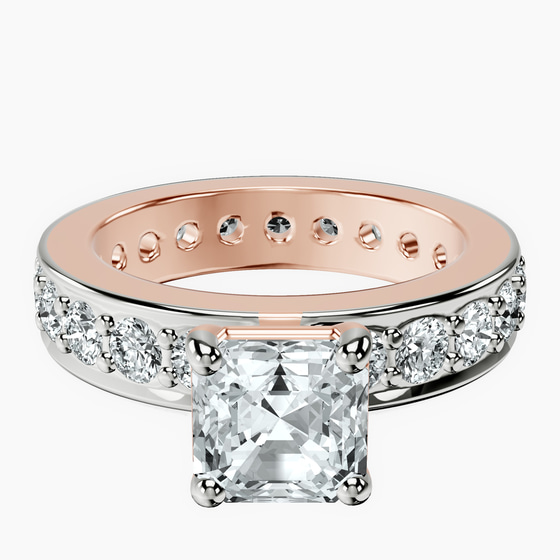 Madeline Full Eternity Lab Diamond Ring front view
