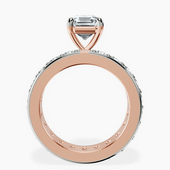 Madeline Full Eternity Lab Diamond Ring left view