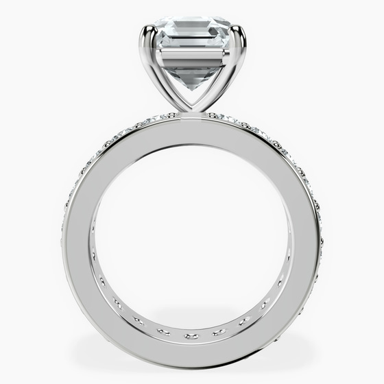 Madeline Full Eternity Lab Diamond Ring left view