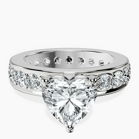 Madeline Full Eternity Lab Diamond Ring front view